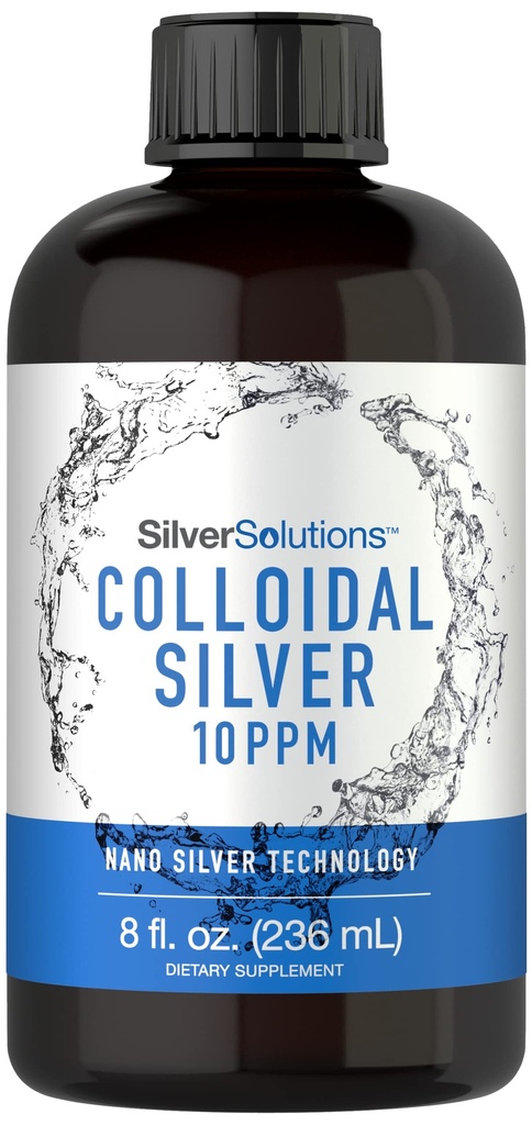 Carlyle C koloidné striebro 10 PPM 8 oz (236 ml)