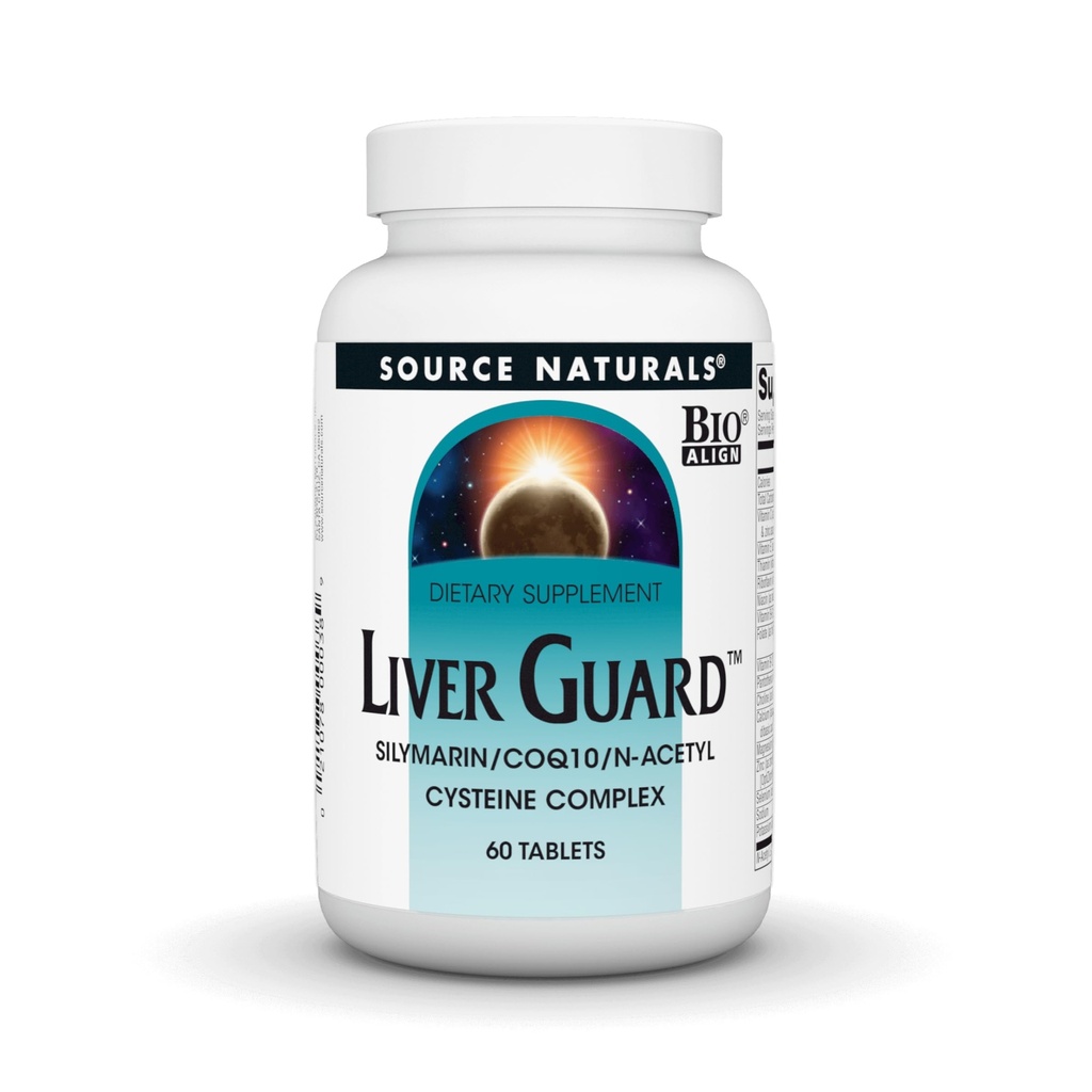 Zdroj Naturals Liver Guard - Silymarin, CoQ10, N-Acetyl Cysteine Complex - 60 tabliet