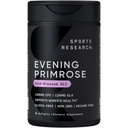 Športový výskum večerné Primrose doplnok od Cold Pressed Oil - Softgels pre ženy a zdravie kože - Gluten Free & Non-GMO GLA - High Potency 1300mg, 30 Gróf
