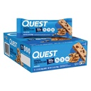 Quest Nutrition Outmeal Čokoláda Chip Protein Bars, 20g Protein, 1g Cukor, 5g Net Carb, Gluten Free, Keto Friendly, 12