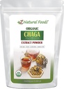 Z Natural Foods Organic Chaga Mushroom Extract Powder, Concentrated Premium Mushroom Extract for Support Immune Health, Energize Your Morning by Adding it to Coffee and Tea, 1 LB