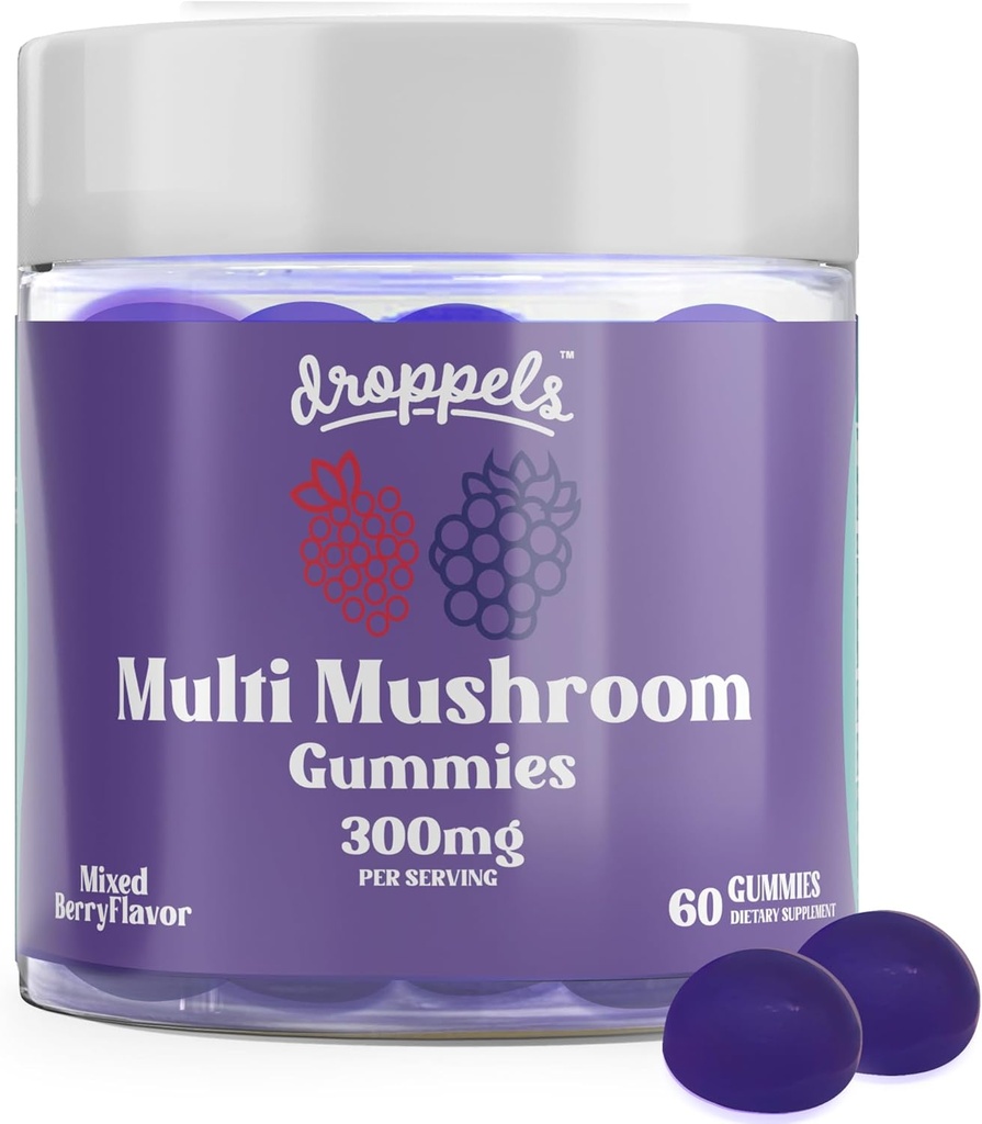 Droppels Multi-Mushroom Gummies 