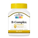 21st Century Healthcare, B Complex Plus Vitamín C, Tablety 100 Počet (Pack of 1)