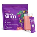 Koreňový prenatálny multivitamínový prášok s 3X elektrolytmi - 25 vitamínov a minerálov, folát, železo, vitamín D3, 7 superpotravín a probiotiká, vitamíny a hydratácia bez obsahu cukru 24 vitamínových nápojov