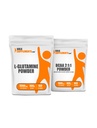 BulkDoplnky L-Glutamine 500g + BCAA 2:1:1 500g Bundle