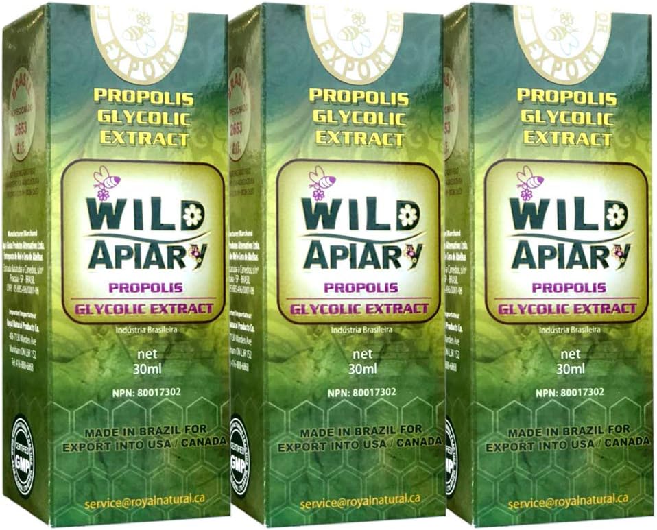 Včela Propolis Tekutý extrakt 85% Včelí včelí olej Propolis Tekutý glykolický extrakt - nealkoholický, bez voskov, bez cukru
