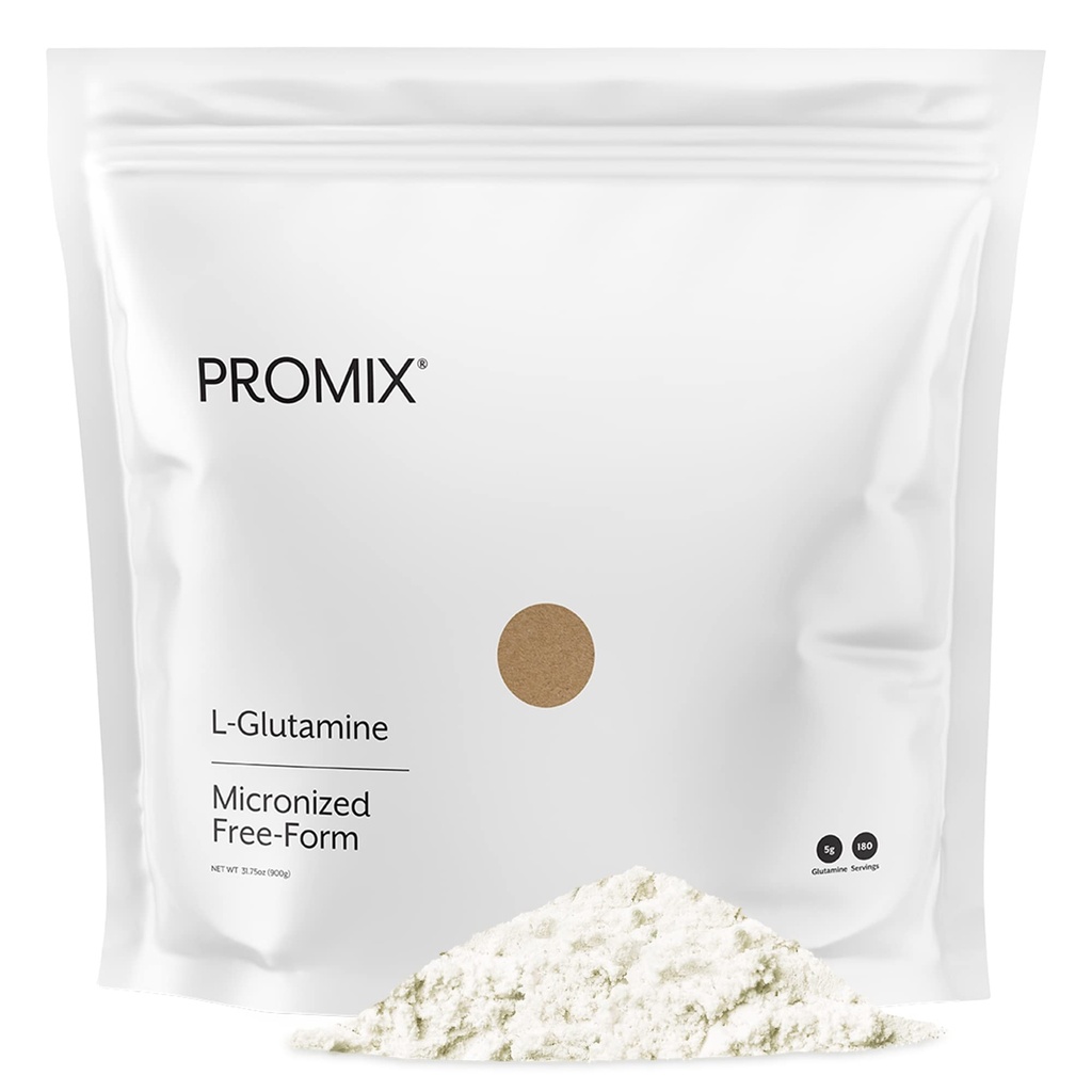 ProMix Nutrition L-Glutamine - čistá mikronizovaná voľná forma - bez príchute, 180 porcií