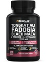 X Gold Health Tongkat Ali + Fadogia Agrestis + Black Maca 