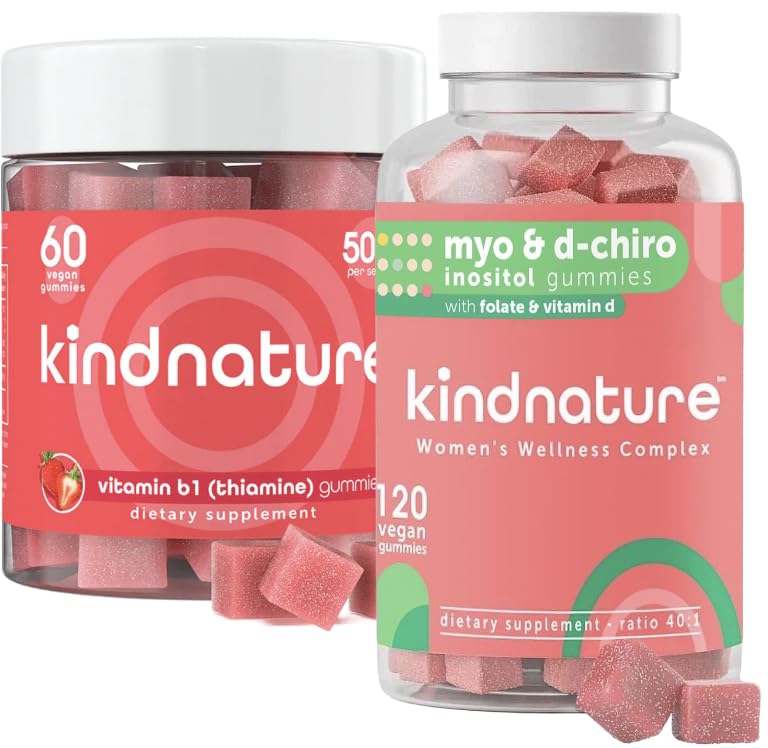 typnature Myo-Inozitol & Vitamín B1 Wellness Bundle - Hormonálna rovnováha a nervový systém Gummy