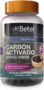 Betel Natural Carbon Activado Capsulas - Aktivované Charcoal 90 Kapsule