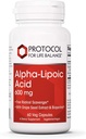 Protokol Alpha Lipoic Acid 600mg - Hroznový extrakt a bioperín - 60 Veg Caps