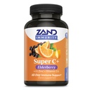 Zand Imunita Super C+ s bazami, celodenná imunitná podpora, 1000 mg PureWay-C vitamín C Plus zinok a vitamín D-3, zvýšená absorpcia, 60 tabliet, 30 porcií