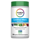 Rainbow Light Multivitamín pre mužov, vitamín C, D a zinok, probiotiká, pánske multivitamíny poskytujú vysokú potenciu imunitné, srdce, a podpora pečene, non-GMO, Vegetarián, 120 tabliet