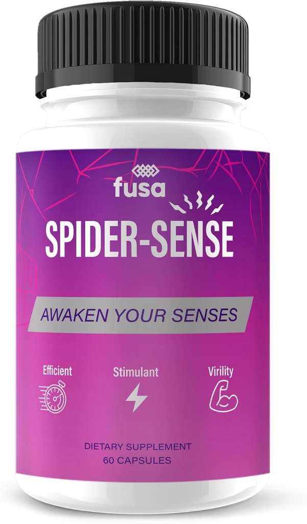 Spider Sense Tabletky Spider-Sense Max Supplement, SpiderSense Maximálna sila Pokročilá podpora Multivitamínová Formula pre celkové zdravie a wellness, Spider Senses Max Supplement Pills (60 Kapsule)