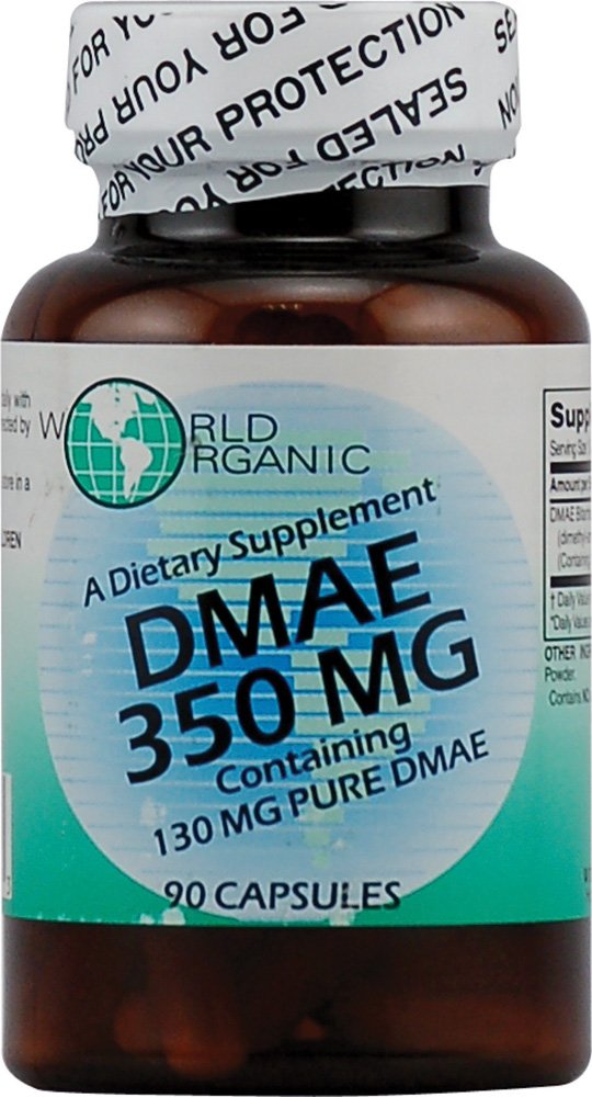 World Organic DMAE - 350 mg - 90 kapsúl