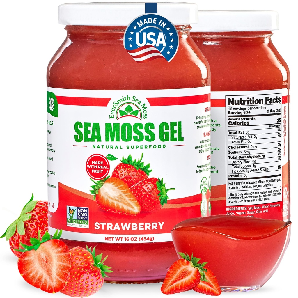Wildcrafted Irish Sea Moss Gel 