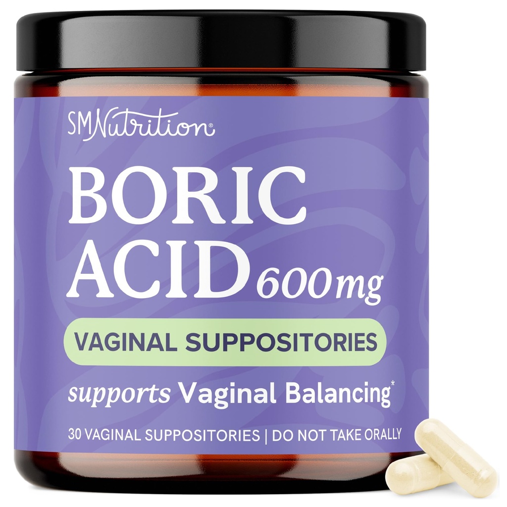 Prípravy kyseliny boritej pre ženy 600 mg 