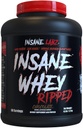 Insane Labz Insane Srvátka Ripped, Lean Muscle Building Protein s L-karnitín a CLA olej prášok, 5lbs 60 Servings, Čokoláda
