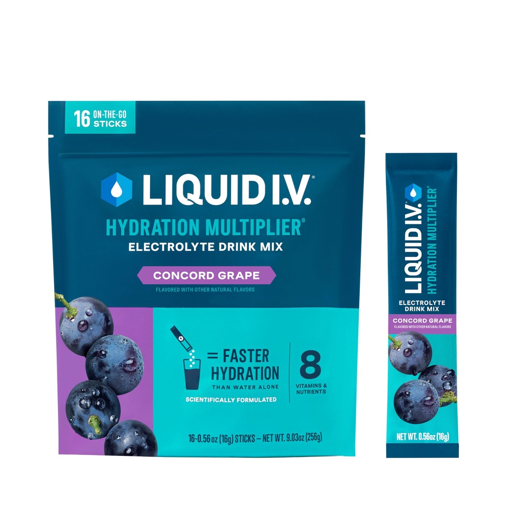 Tekutý I.V.® Hydračný násobič - Concord Grape 