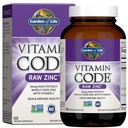 Záhrada života Vitamínový kód Raw One Mužský multivitamín s zinkom doplnky pre Immune a zdravie kože, 30 Kapsule