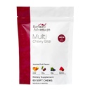 Bariatrická výhoda Multi Chewy Bite - Mäkký chew Multivitamín pre Bariatrické chirurgia Pacienti - Žuvateľný Multivitamín s kyselinou listovou, vitamín D3 a viac - Rôzne ovocné príchute - 60 Počet