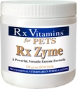 Rx Vitamíny pre domáce zvieratá Rx Zyme pre psy a mačky - Pomoc Gastrointestinal Discomfort - Pridať do jedla - 120g prášok