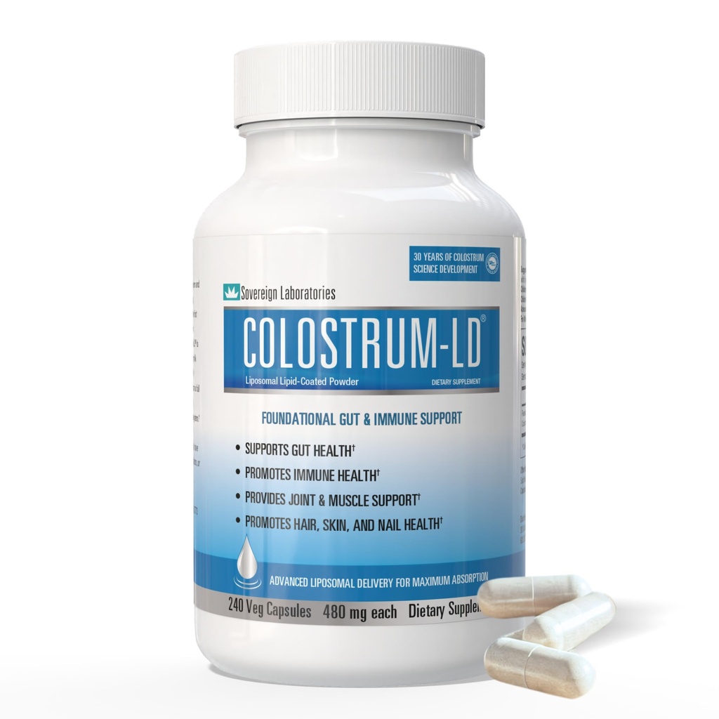Colostrum-LD kapsuly Colostrum s lipozomálnou dodávkou - vysoká absorpcia - 240 kapsúl