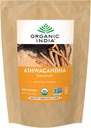 ORGANICKÁ INDIA Ashwagandha Powder Organic - Ashwagandha Root Powder hromadne, bylinné doplnky - Vegan, Gluten-free, Kosher, non-GMO, podporuje zmiernenie stresu, energie, a spánok - 1lb taška