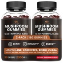 Účinné NUTRA Mushrom Gummies 2500mg 