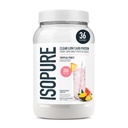Isopure Clear Swhey Isolát Protein Powder, Lactose Free, Gluten Free, Prirodzene Ochutené, Tropical Punch, 20g Protein Per Serving, 1.9 Lbs, 36 Servings (Packaging May Vary)