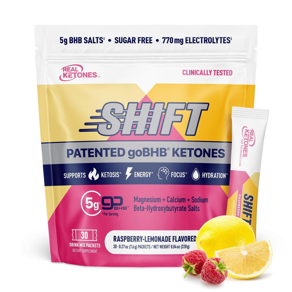 Real Ketones BHB Exogenic Ketones Drink Mix Packets 