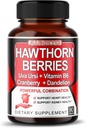 7 v 1 Ultra Hawthorn Berry s Uva Ursi púpava brusnica jablčný vinič - srdce, Kinney zdravotné podpora