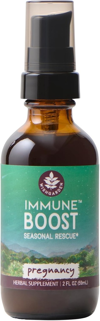 Záhradné byliny Imunitné posilnenie pre tehotenstvo - Rastlinné-založené bylinná imunitná podpora Supplement w/Echinacea, Immune Boost Tincture pre tehotné a popôrodné mamičky, tehotenstvo-Bezpečný imunitný systém podpora, 2oz