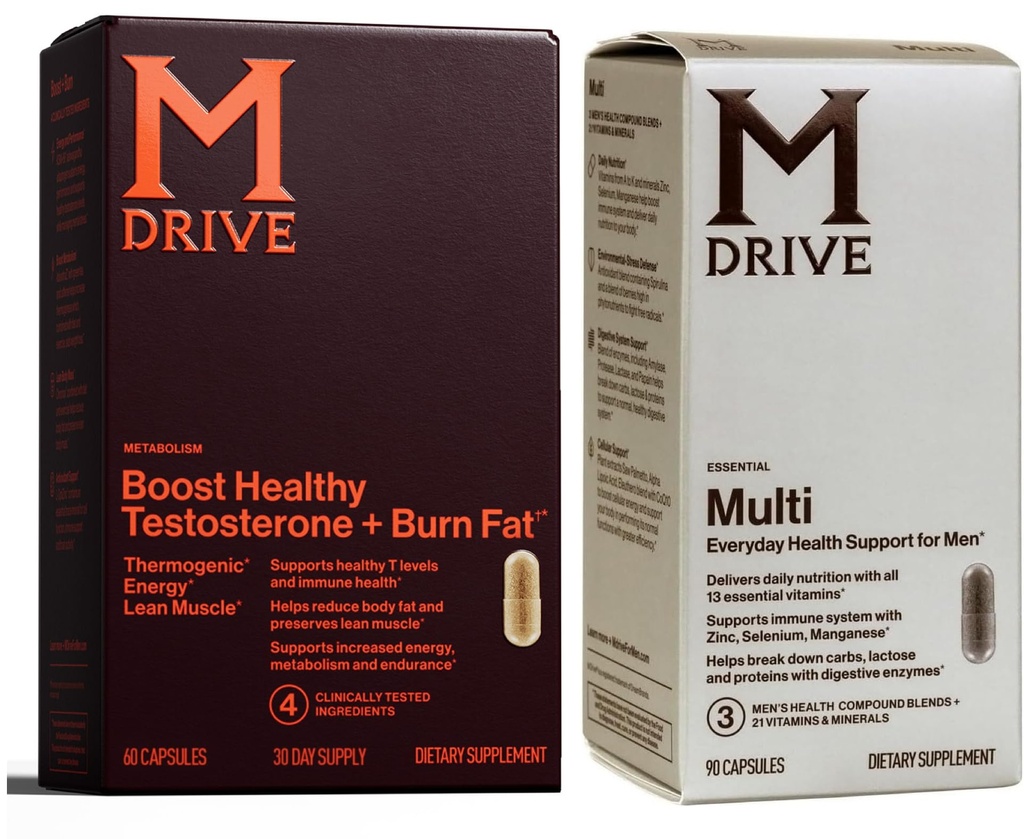 Mdrive Multivitamín Boost a pálenie