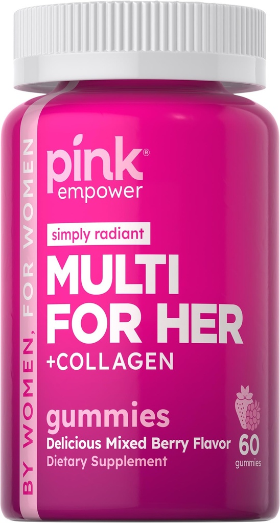 PINK Multivitamínové Gummy pre ženy 