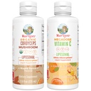 MaryRuth Organics Cordyceps Lipozomal (Maple Spice) & Vitamín C (Citrus & Vanilla) 