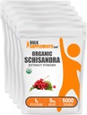 BulkSupplements.com Organic Schisandra Extract Powder - Schisandra Supplement, from Schisandra Berries - Herbal Supplement, Gluten Free - 1000mg per Serving, 5kg (11 libier) (Pack of 5)