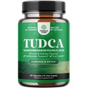 Pokročilé soľné TUDCA doplnok - Extra sila TUDCA 500mg na podávanie bile soli pre žlčník obličiek a podpory pečene - Vysoká čistota Tauro Ursodeoxycholická kyselina Pečeň a žlčník očistiť