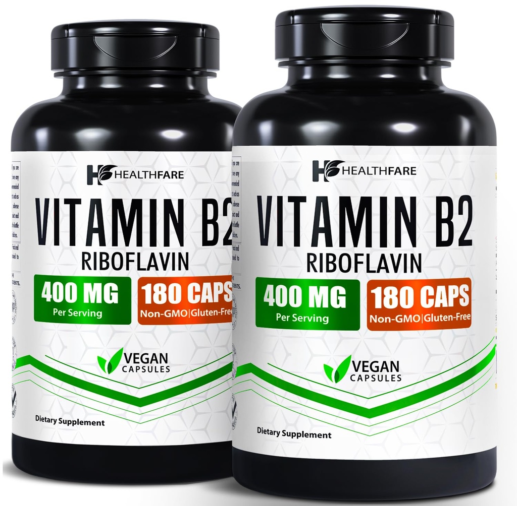 Zdravá fare vitamín B2 Riboflavín 400 mg 