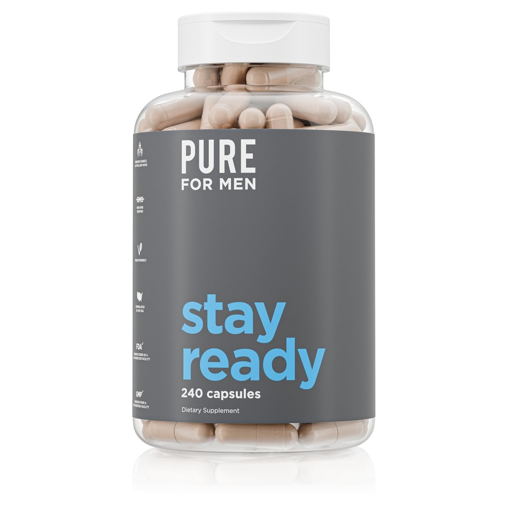 Pure for Men Original Čistota Stay Ready Fiber Supplement 