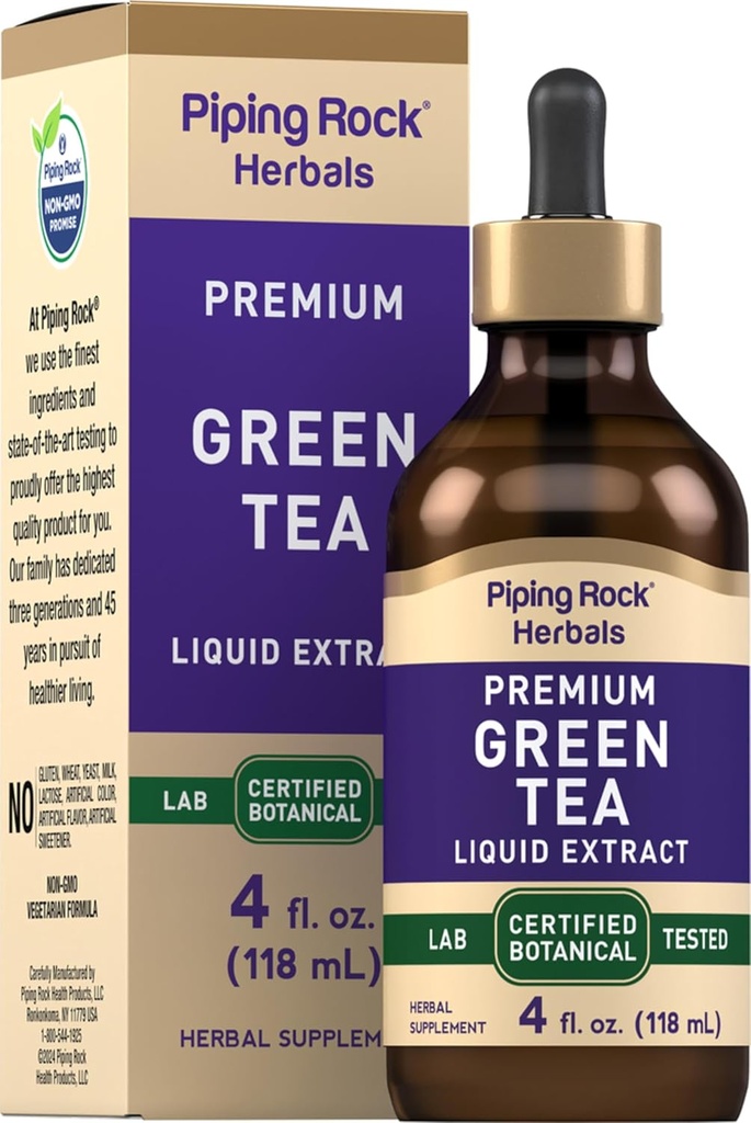 Piping Rock Green Tea Extract Liquid 