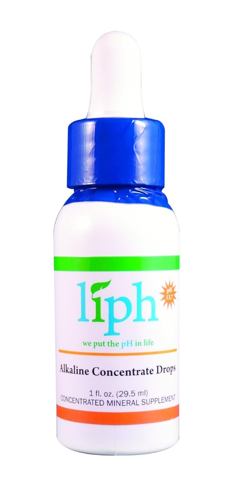 Liph Solutions Ultimate Ph Balance - 1 oz. Dropper Alkalický tekutý oxid kremičitý Minerálny koncentrát