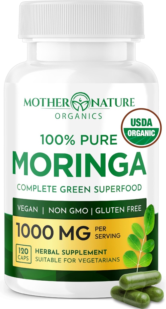 Mother Nature Organics Moringa Kapsule 