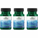 Swanson Lutein & Zeaxantin Synergistic Eye Health Vision Retina Macula Supplement (Lutein 20 mg & OmniXan Zeaxantin 2 mg) 60 Softgels Sgels (3 balenia)