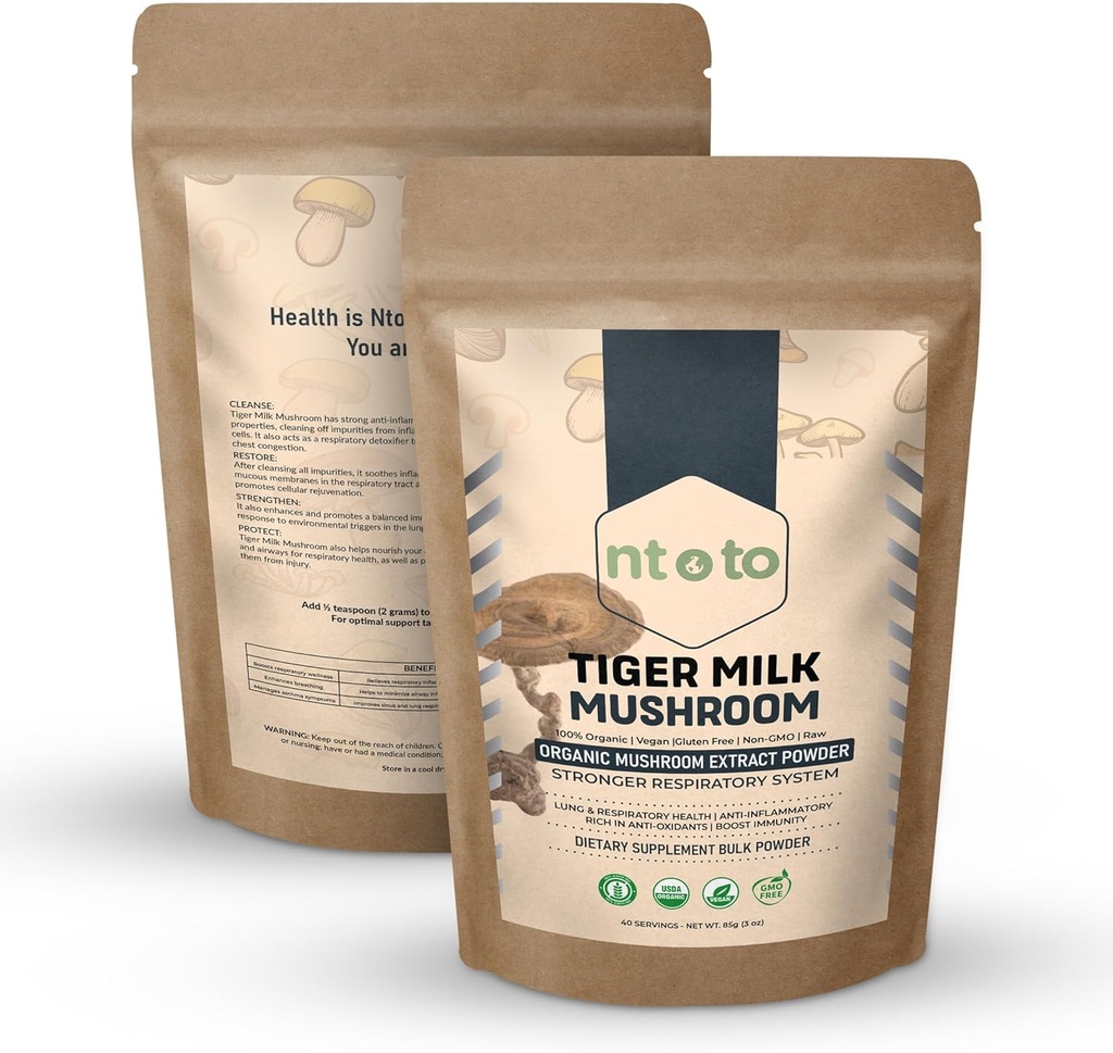 Tiger Milk Mushroom Supplement (Lignosus Rhinocerus) 3oz (85g) 