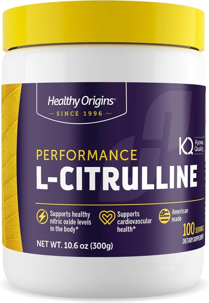 Zdravý pôvod - L-citrulín (American-Made, Non-GMO, Gluten Free, Atletická podpora), 10.6 Ounce