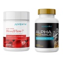 Juvenon BloodFlow-7 Oxid dusnatý Supplement with Nitrosigin + Alpha Gold Male