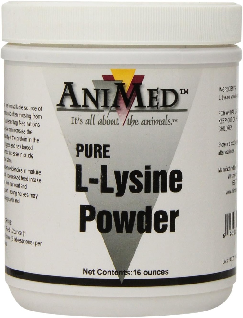 AniMed L-Lysine pre kone, 16-Ounce