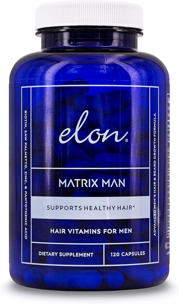 Elon Matrix Man - 60 Day Supply - Rast vlasov Vitamíny pre mužov