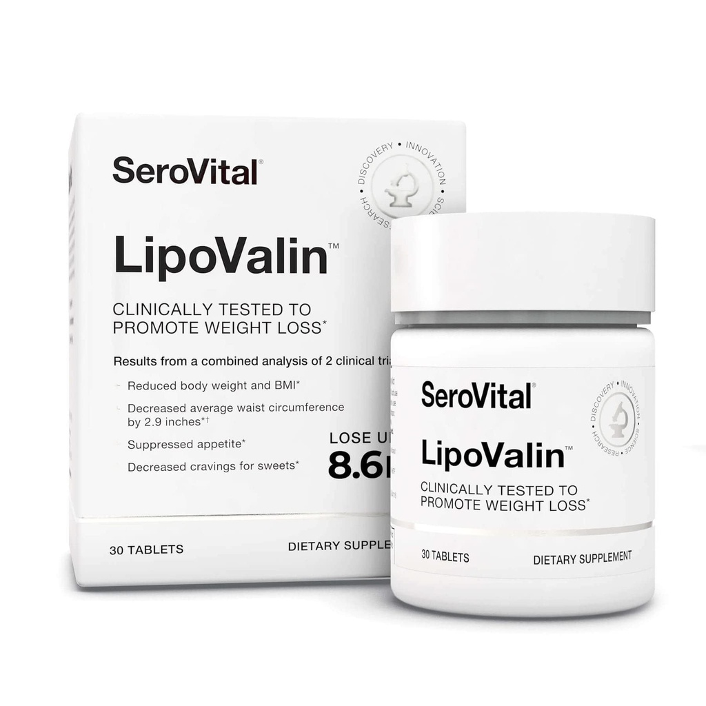 Serovital LipoValin Klinicky overené Tablety na chudnutie pre ženy 